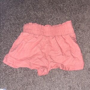 Forever 21 Coral High Waist Shorts